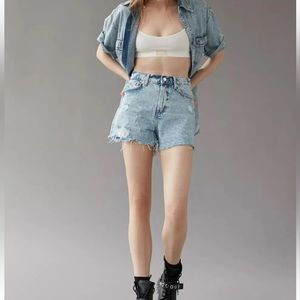 BDG A-Line Cutoff Denim Shorts